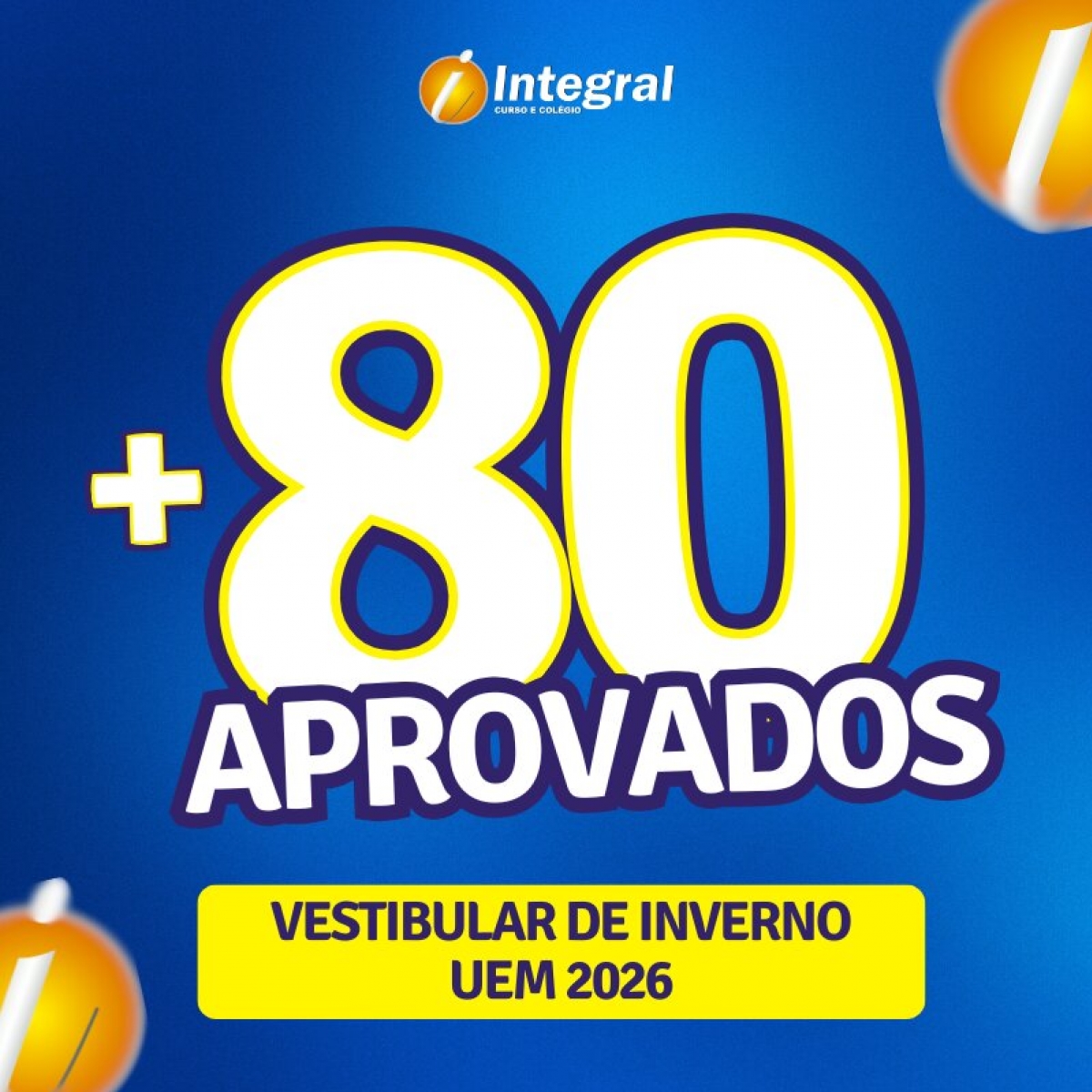 80 aprovados